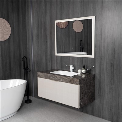 Kopalniška lesena omarica iz skrilavca