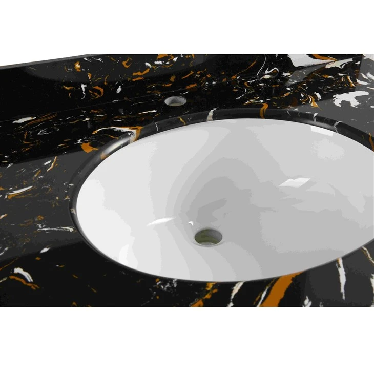 Portoro Quartz Stone Bathroom Vanity