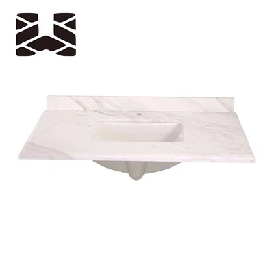 Undermount Volakas marmorni kopalniški umivalnik